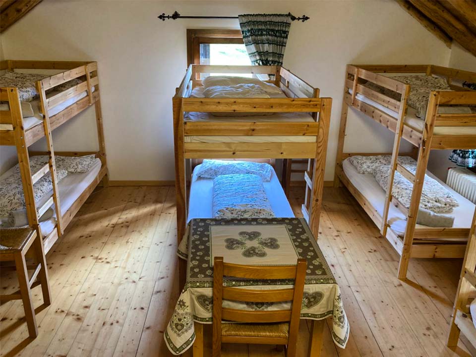 Camerata 10 posti letto
